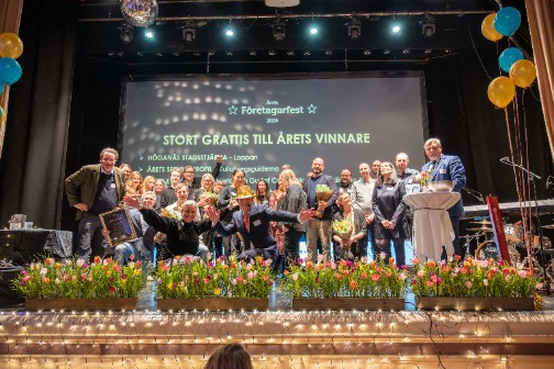 Årets företagarfest på Tivolihuset den 5 februari